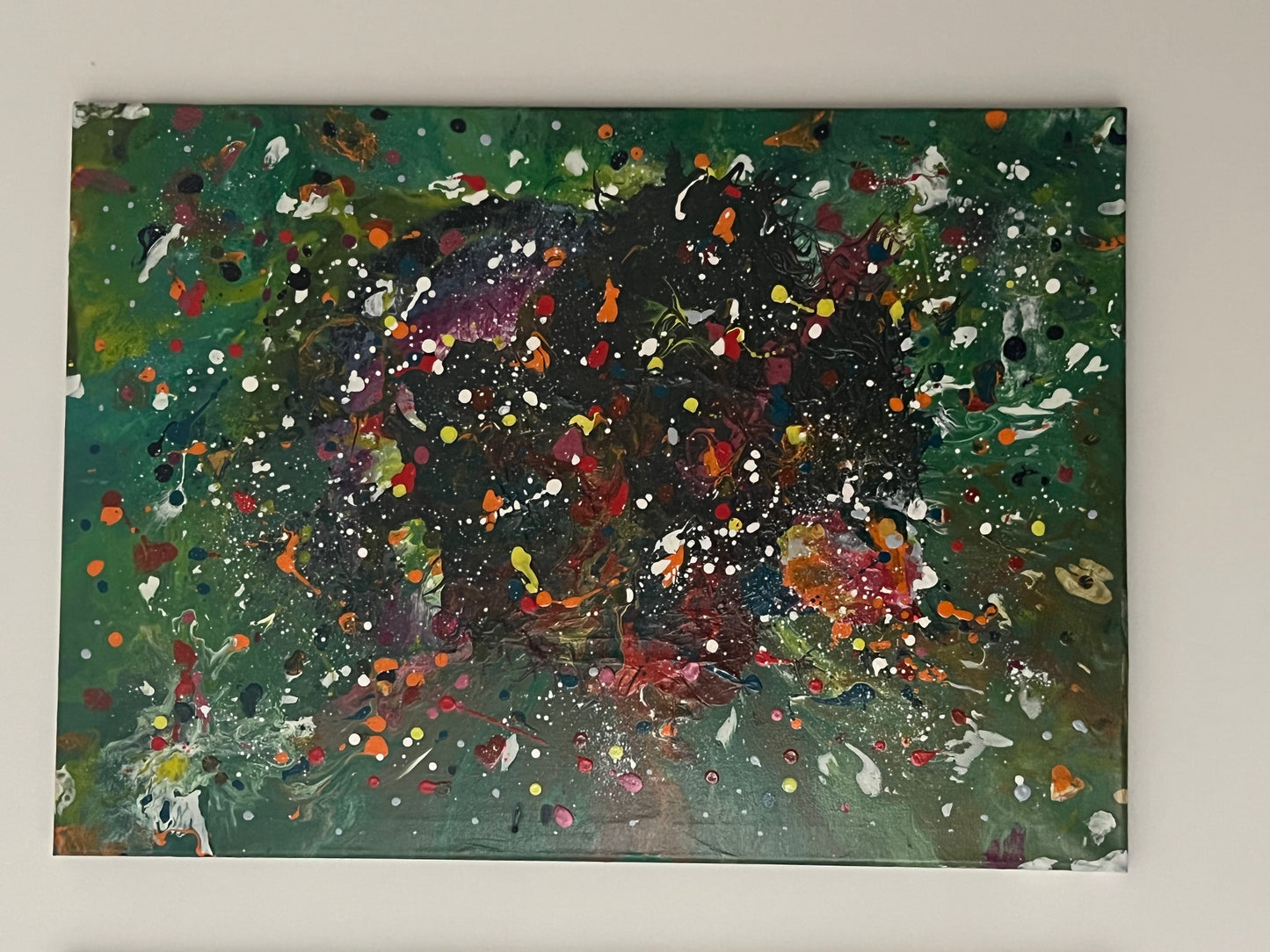 Quadro su Tela – Pittura a Mano con Tecnica Painting