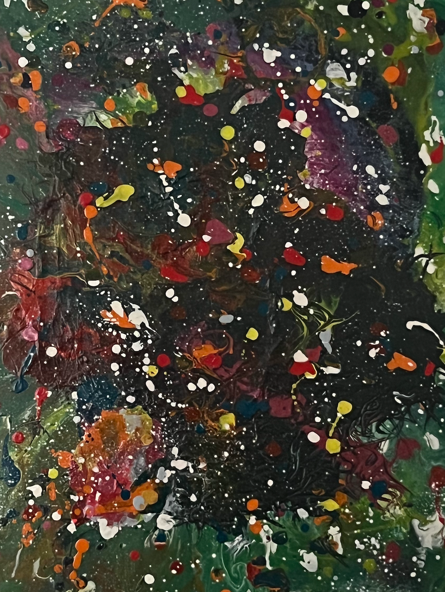 Quadro su Tela – Pittura a Mano con Tecnica Painting
