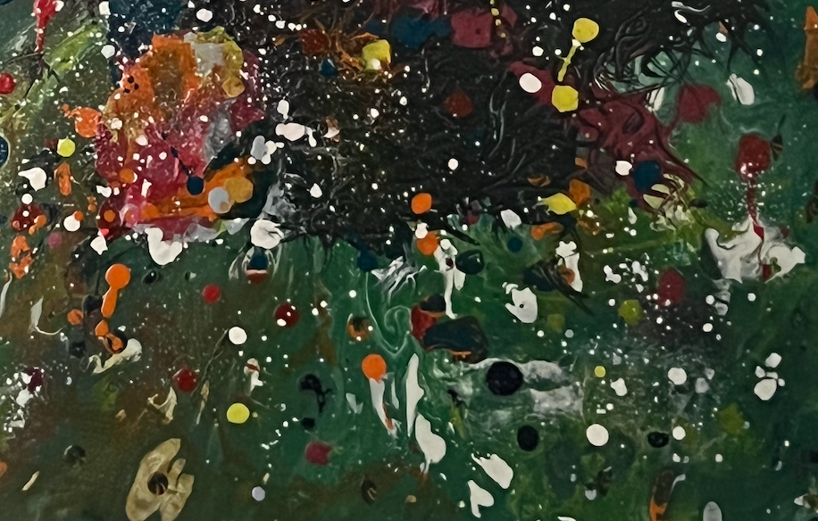 Quadro su Tela – Pittura a Mano con Tecnica Painting